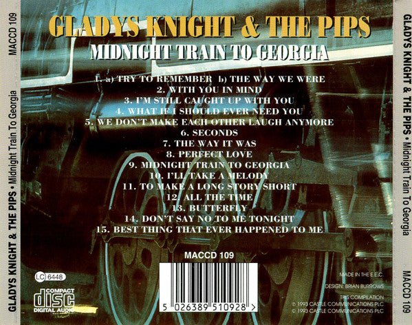 Gladys Knight And The Pips : Midnight Train To Georgia (CD, Comp)