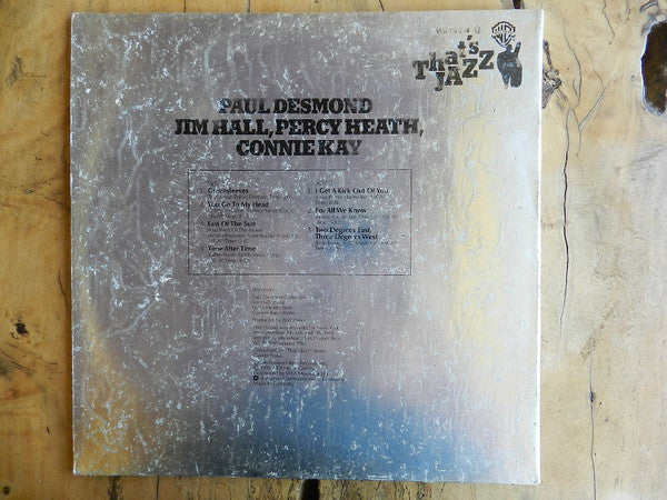 Paul Desmond, Jim Hall, Percy Heath, Connie Kay : Untitled - That's Jazz 29 (LP, Album, RE)