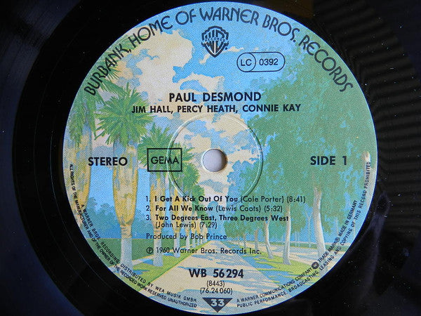 Paul Desmond, Jim Hall, Percy Heath, Connie Kay : Untitled - That's Jazz 29 (LP, Album, RE)