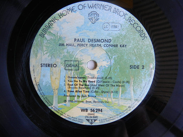 Paul Desmond, Jim Hall, Percy Heath, Connie Kay : Untitled - That's Jazz 29 (LP, Album, RE)