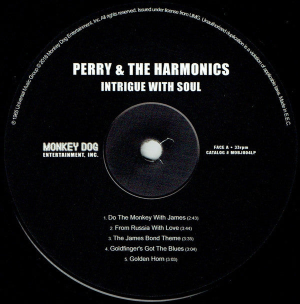 Perry & The Harmonics : Intrigue With Soul (LP, Album, RE)