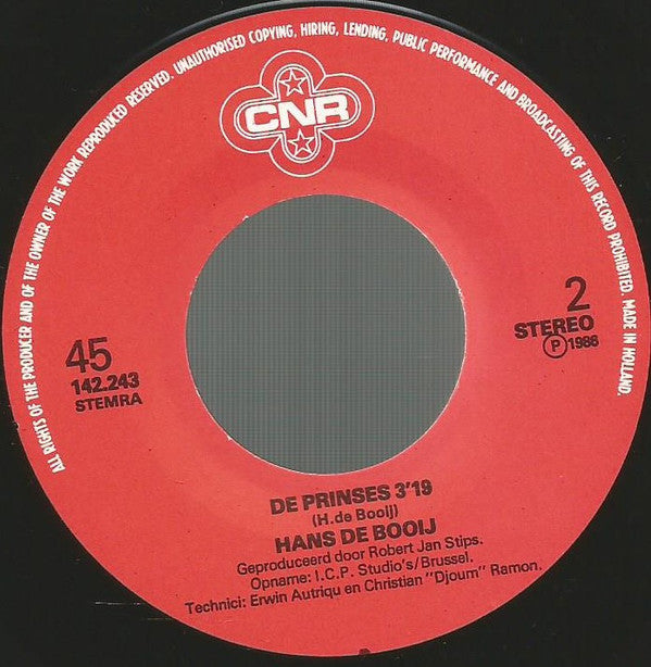 Hans De Booy : Alle Vrouwen (7", Single)