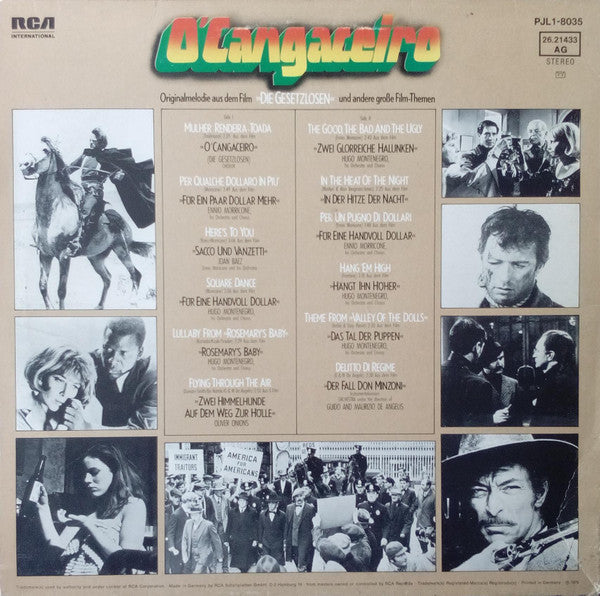 Various : O'Cangaceiro Und Andere Große Film-Themen (LP, Comp)
