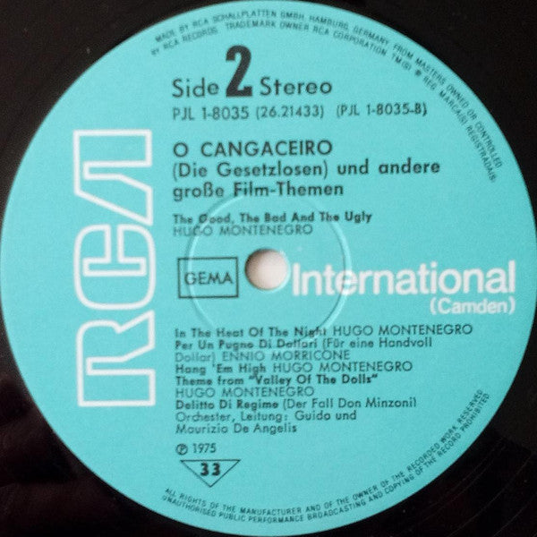 Various : O'Cangaceiro Und Andere Große Film-Themen (LP, Comp)