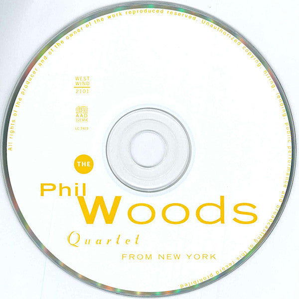 The Phil Woods Quartet : From New York (CD)