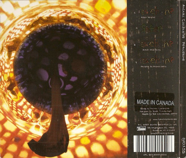 Animal Collective : Peacebone (CD, Single, Dig)