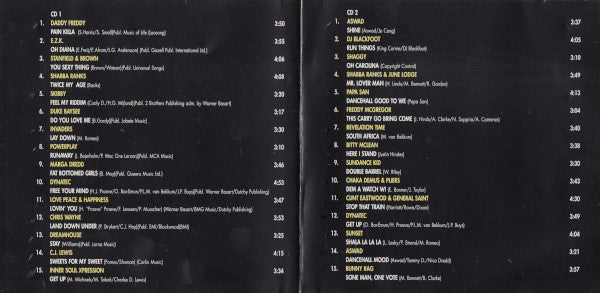 Various : Dancehall Ragga (2xCD, Comp)