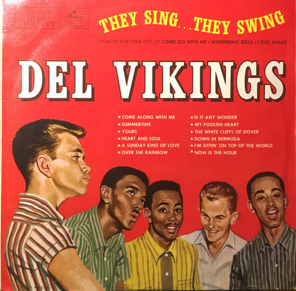 The Dell-Vikings : They Sing... They Swing (LP, Album, Mono)
