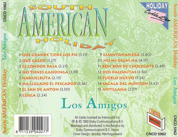 Los Amigos : South American Holiday (CD, Album)
