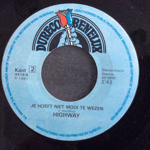 Highway (3) : Troela, O Troela (7", Single)