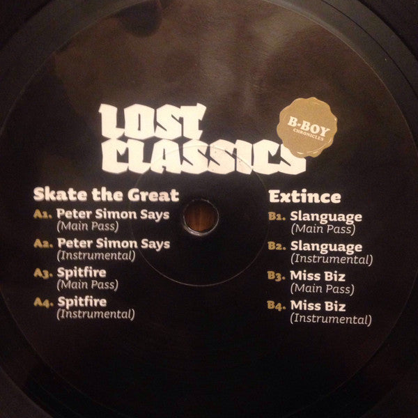 Skate The Great / Extince : Lost Classics (12", Ltd)