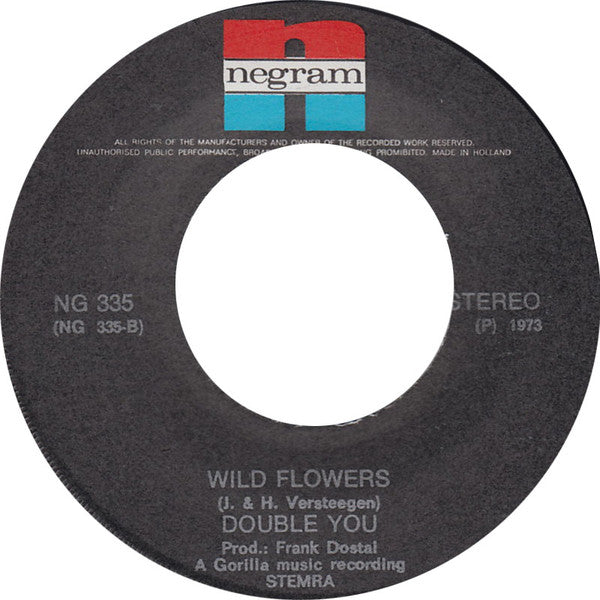 Double You (5) : My Life Is Your Life  (7", Single)