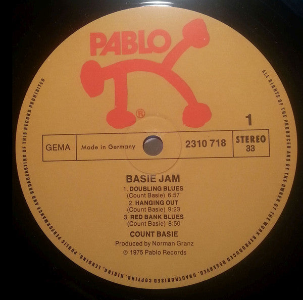 Count Basie : Basie Jam (LP, Album, RP)