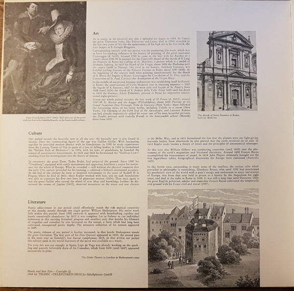 Giovanni Gabrieli : Venetian Polychoral Music Circa 1600 (LP, Album)