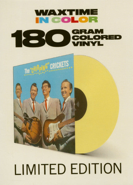The Crickets (2) : The "Chirping" Crickets  (LP, Album, Mono, RE, S/Edition, Yel)