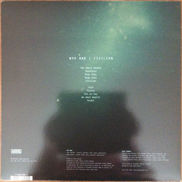 Wye Oak : Civilian (LP, Album)