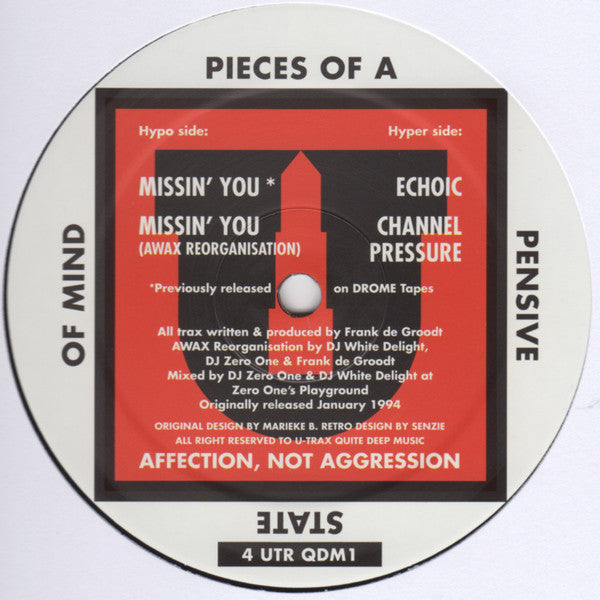 Pieces Of A Pensive State Of Mind : Pieces Of A Pensive State Of Mind (12", RE)