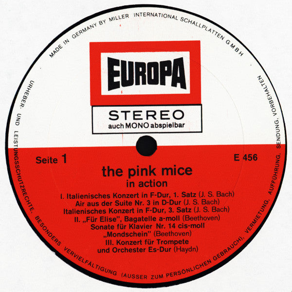 The Pink Mice : In Action (LP, Album)