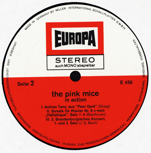 The Pink Mice : In Action (LP, Album)