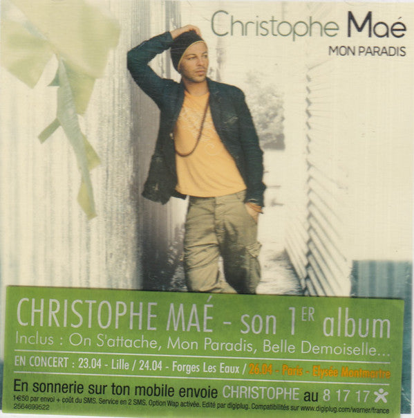 Christophe Maé : Mon Paradis (CD, Album)