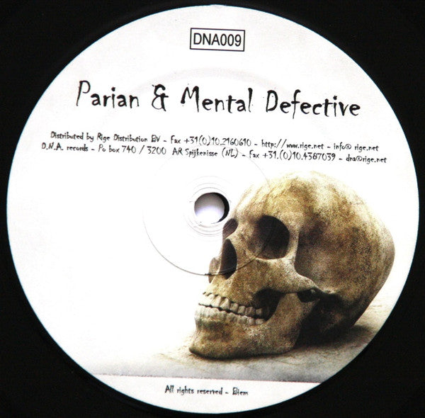 Parian & Mental Defective : Intense Nightmare (12")