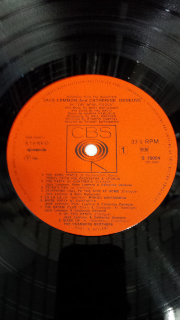 Various : Selections From The Sound Track "The April Fools" (LP)