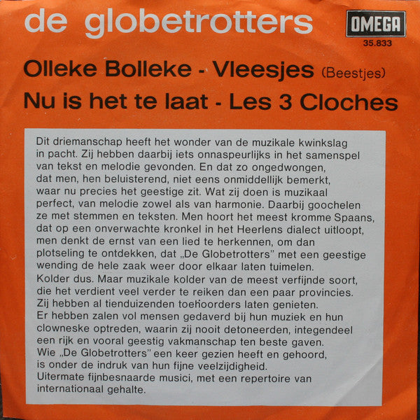 De Globetrotters : Olleke Bolleke (7", Single)
