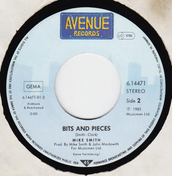 Mike Smith (16) : Medley (7", Single)