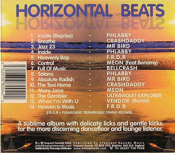 Various : Horizontal Beats (CD, Comp)