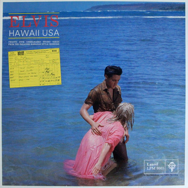 Elvis Presley : Hawaii USA (LP, Unofficial)