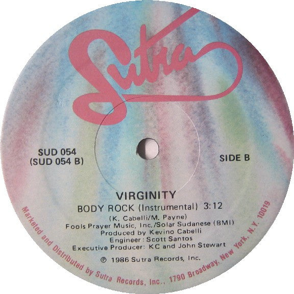 Virginity (4) : Body Rock (12")
