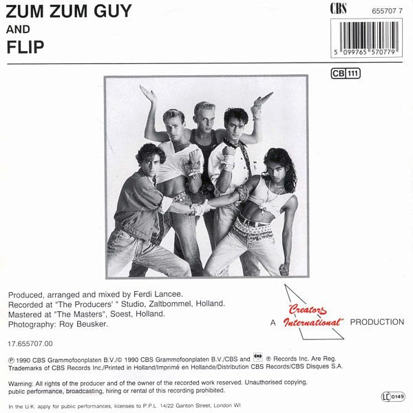 Bam To Bam Bam : Zum Zum Guy (7", Single)