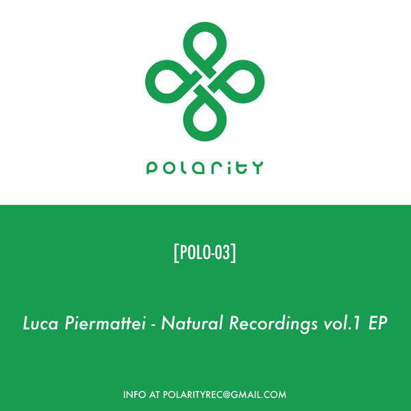 Luca Piermattei : Natural Recordings Vol.1  (12", EP, W/Lbl, Han)