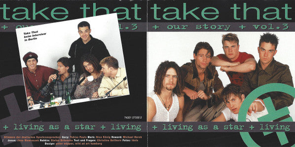 Take That : Our Story Vol. 3 - Living As A Star (CD)