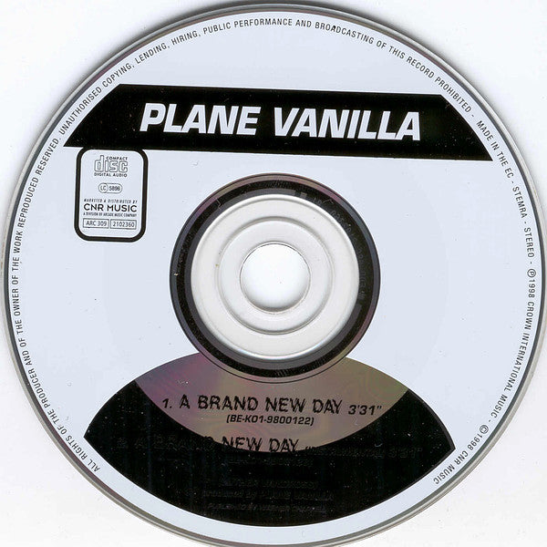 Plane Vanilla & The Jabbedabbedoe-Stars : A Brand New Day (CD, Single)
