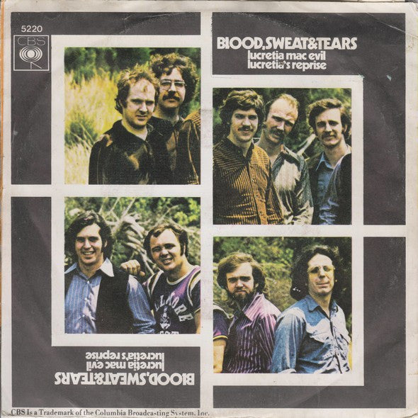 Blood, Sweat And Tears : Lucretia Mac Evil / Lucretia's Reprise (7", Single, Kno)