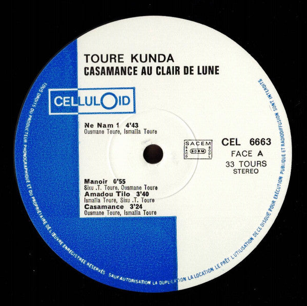 Touré Kunda : Casamance Au Clair De Lune (LP, Album)