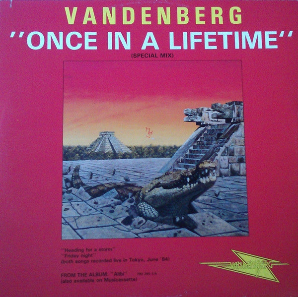 Vandenberg : Once In A Lifetime (12")