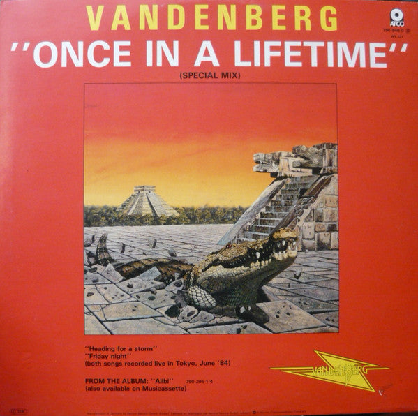 Vandenberg : Once In A Lifetime (12")