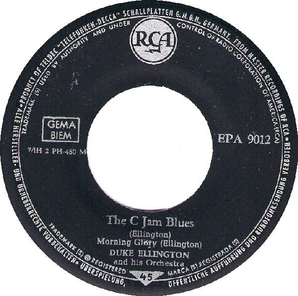 Duke Ellington And His Orchestra : Duke Ellington And His Orchestra (7", EP, RE)