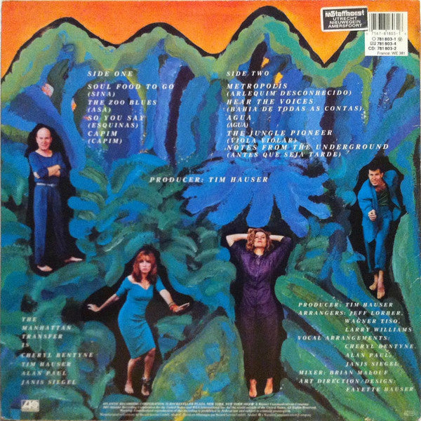 The Manhattan Transfer : Brasil (LP, Album)