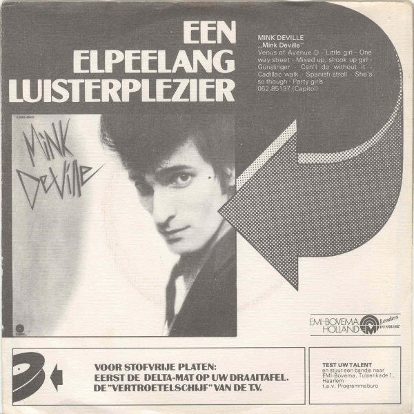 Mink DeVille : Little Girl / Cadillac Walk (7", Single)