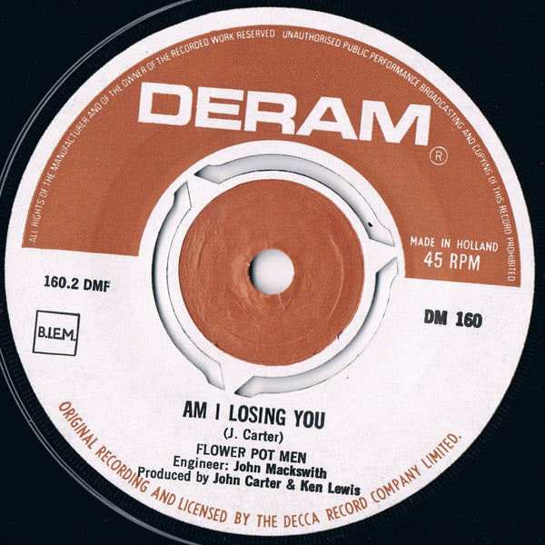 Flower Pot Men : A Walk In The Sky (7", Single, Mono)