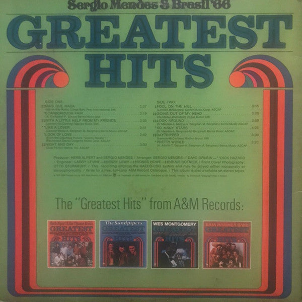 Sérgio Mendes & Brasil '66 : Greatest Hits (LP, Comp, Gat)