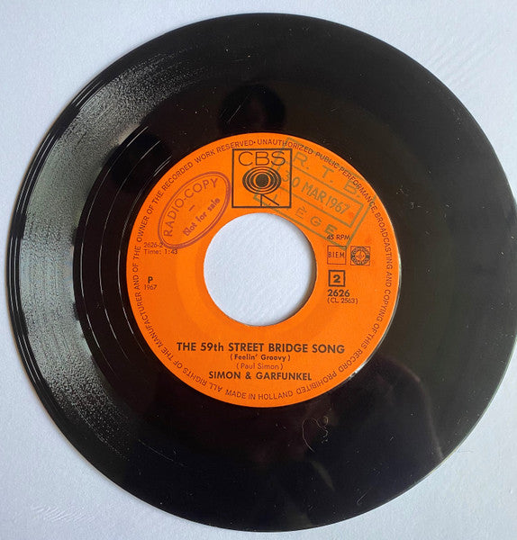 Simon & Garfunkel : A Simple Desultory Philippic / The 59th Street Bridge Song (7")