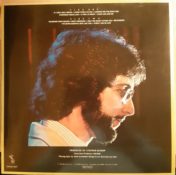 Stephen Bishop : Bish (LP, Album, Gat)
