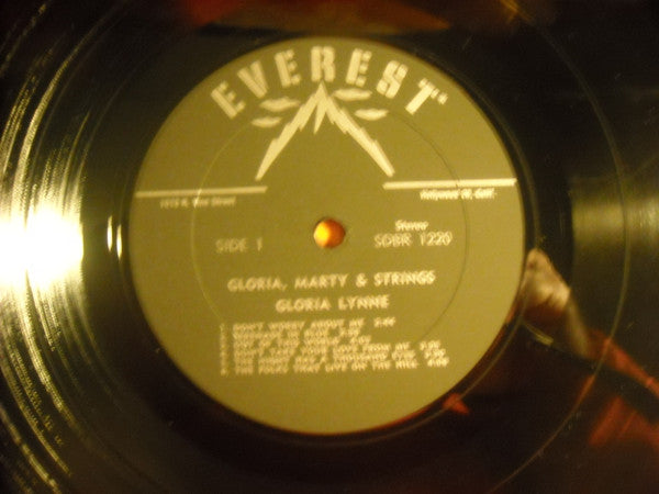Gloria Lynne : Gloria, Marty & Strings (LP, Album)