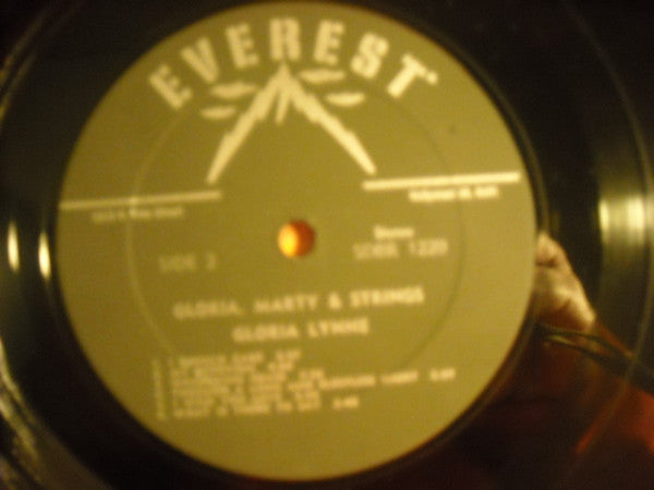Gloria Lynne : Gloria, Marty & Strings (LP, Album)