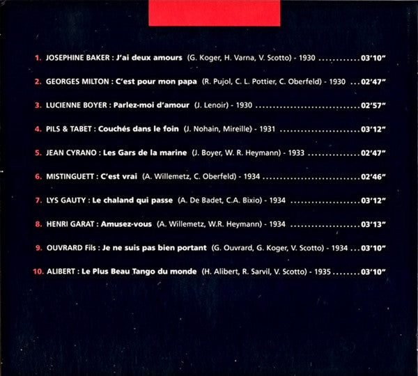 Various : Chansons D'hier (CD, Comp, Dig)