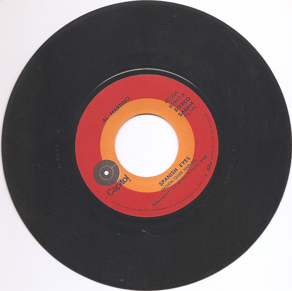 Al Martino : Spanish Eyes (7")